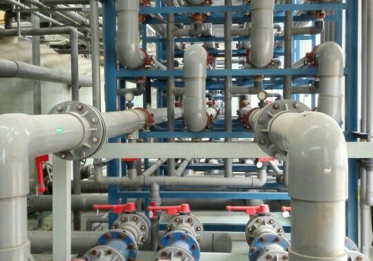 襄阳化工厂水处理-pvc管材案例